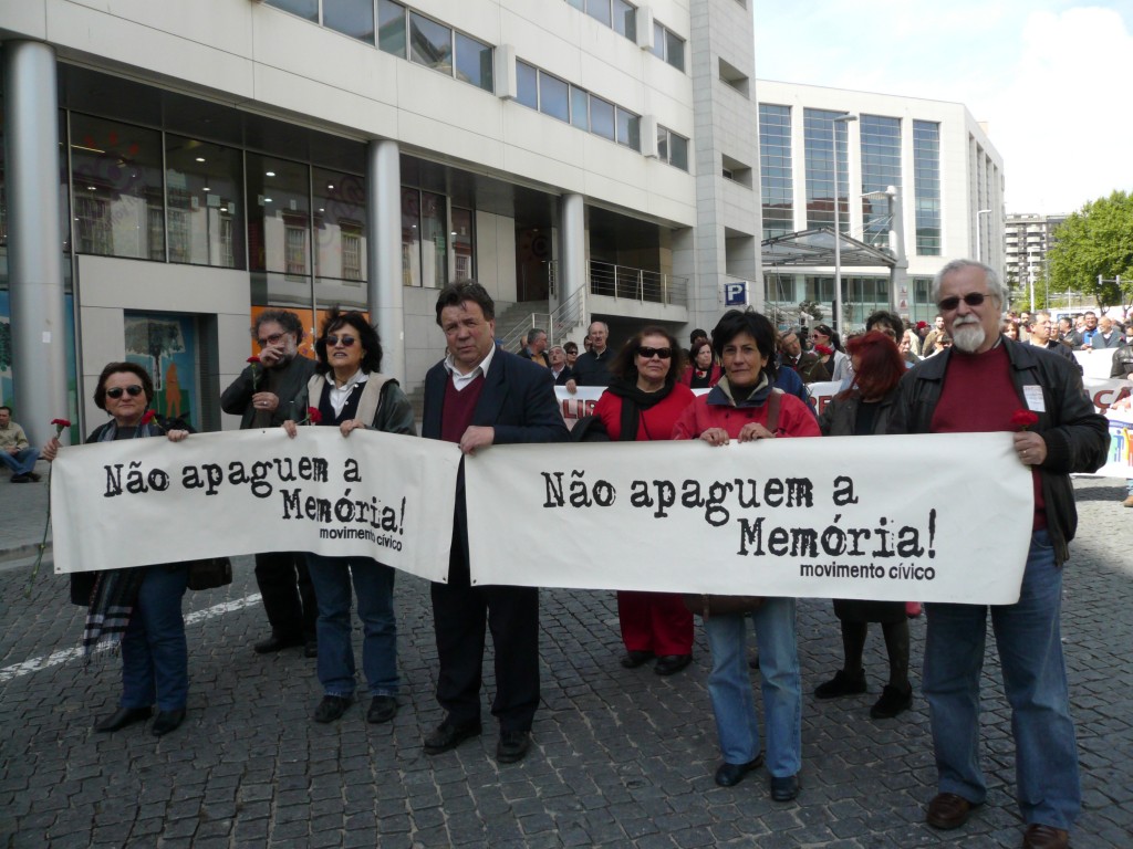 25 de Abril no Porto  Movimento Cívico Não Apaguem a Memória!